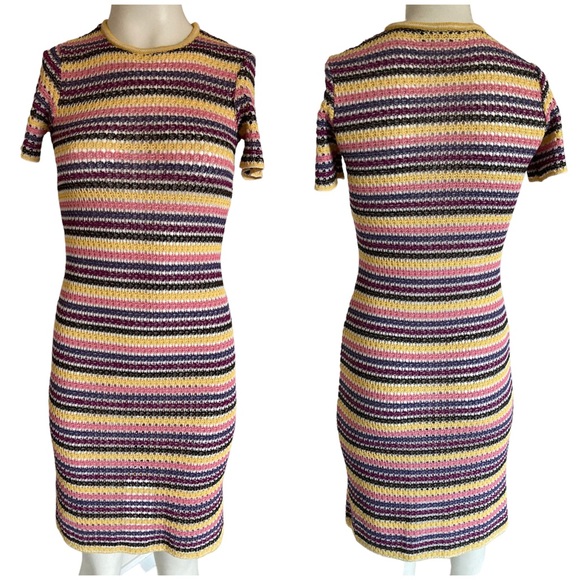 Missoni Sport Stripes Body-con Knit Dress Small - Picture 3 of 6